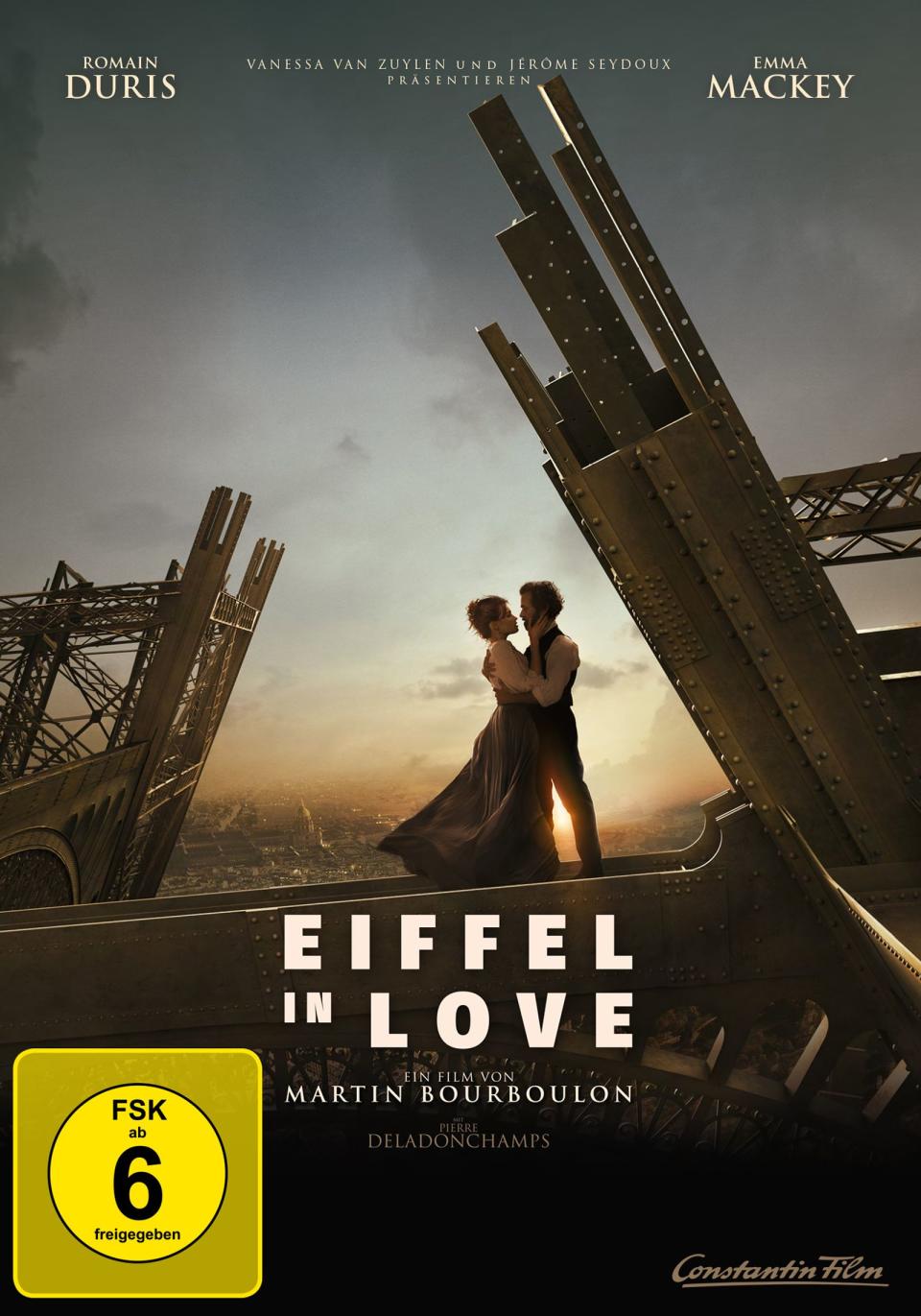 Der Film "Eiffel in Love" erzählt in einer Mischung aus Fakten und Fiktion, wie der Eiffelturm in Paris gebaut wurde. (Bild: Universal Pictures / Constantin Film)