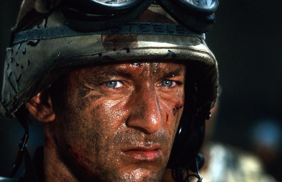 Jason Isaacs Film: Black Hawk Down (USA/UK 2001) Characters: Steele  Director: Ridley Scott 18 December 2001   **WARNING** This Photograph is for editorial use only and is the copyright of SCOTT FREE PRODUCTIONS and/or the Photographer assigned by the Film or Production Company and can only be reproduced by publications in conjunction with the promotion of the above Film. A Mandatory Credit To SCOTT FREE PRODUCTIONS is required. The Photographer should also be credited when known. No commercial use can be granted without written authority from the Film Company.