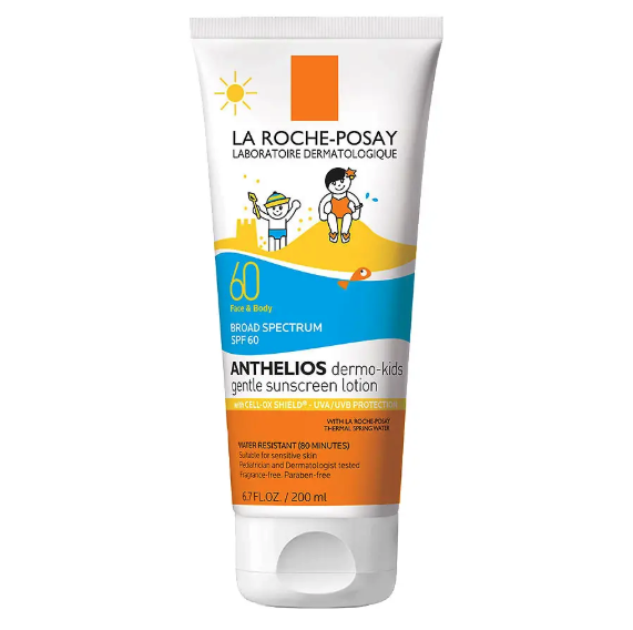 La Roche Posay Anthelios Kids Gentle Sunscreen Lotion for Face and Body SPF 60 