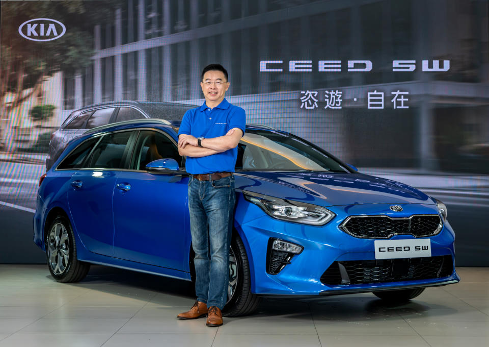 台灣森那美起亞總裁李昌益 Kia Ceed Sportswagon 首批限量 100 台，以 109.8 萬元正式上市。