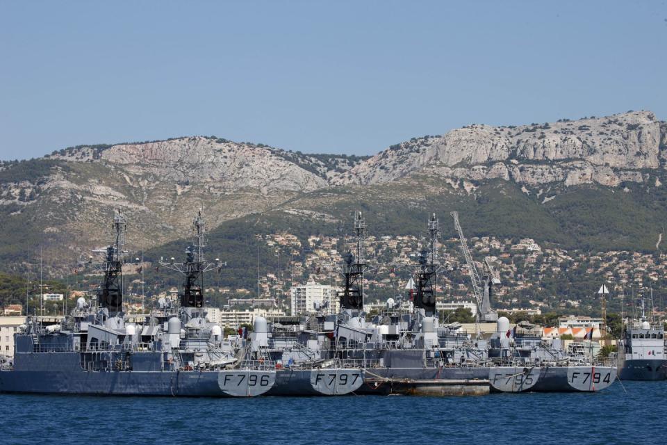 Toulon Military Port