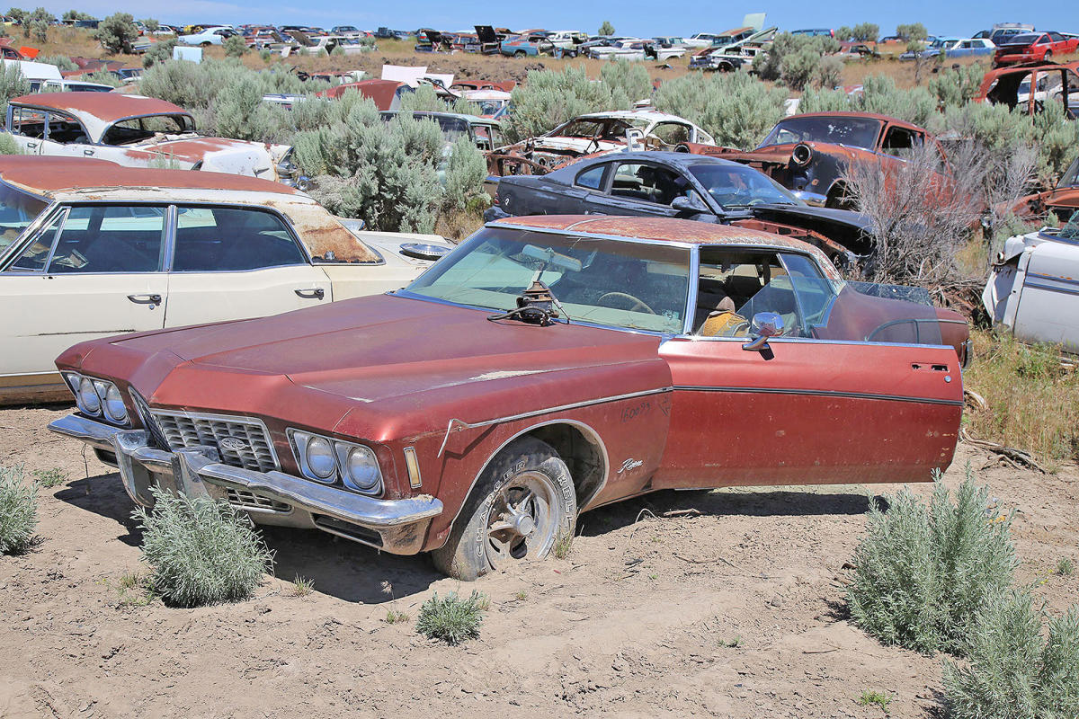 Junkyard Treasure: 1974 Plymouth Gold Duster