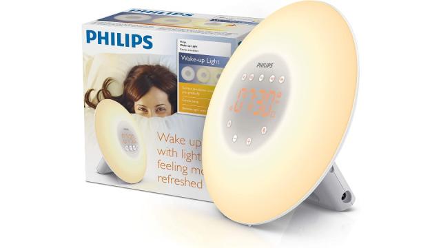 Shoppers love this wake-up light therapy alarm clock for easier mornings