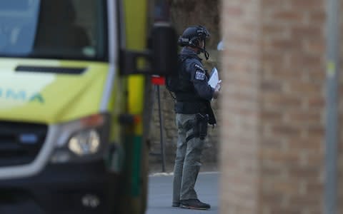 Specialist police negotiators were called to the scene - Credit: Steve Parsons/PA