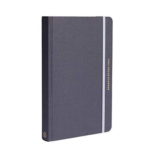 11) Full Focus Gray Linen Planner