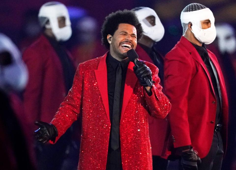 The Weeknd (Copyright 2021 The Associated Press. All rights reserved)