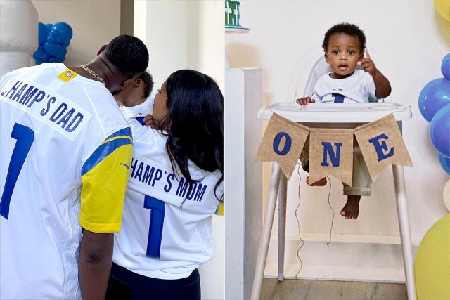 Van Jefferson and Wife Samaria Celebrate Super Bowl Baby Champ's First  Birthday — See the Photos!