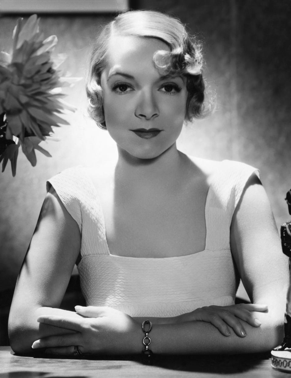 Closeup of Helen Hayes