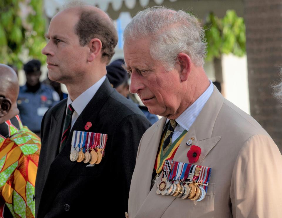 Charles and Edward (Arthur Edwards/The Sun/PA)