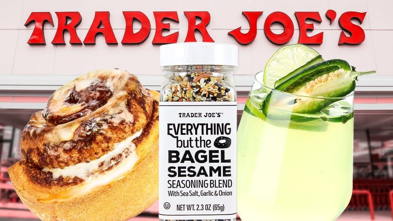 Trader Joe's logo and products