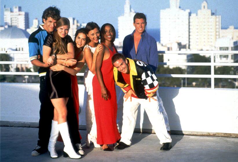 Cast members of MTV's "The Real World: Miami" in 1996.