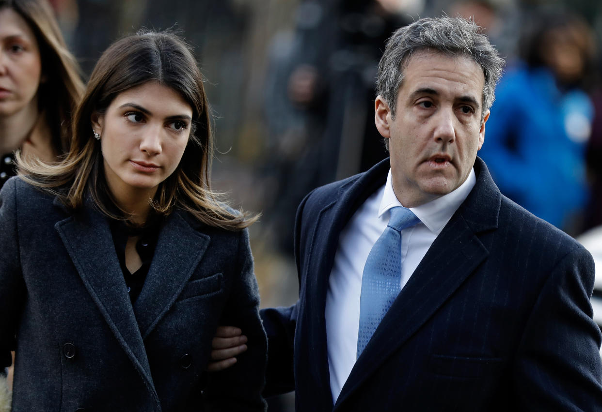 Samantha Cohen and Michael Cohen