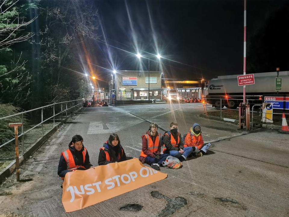 Six arrests have been made so far in Birmingham (Just Stop Oil) (PA Media)