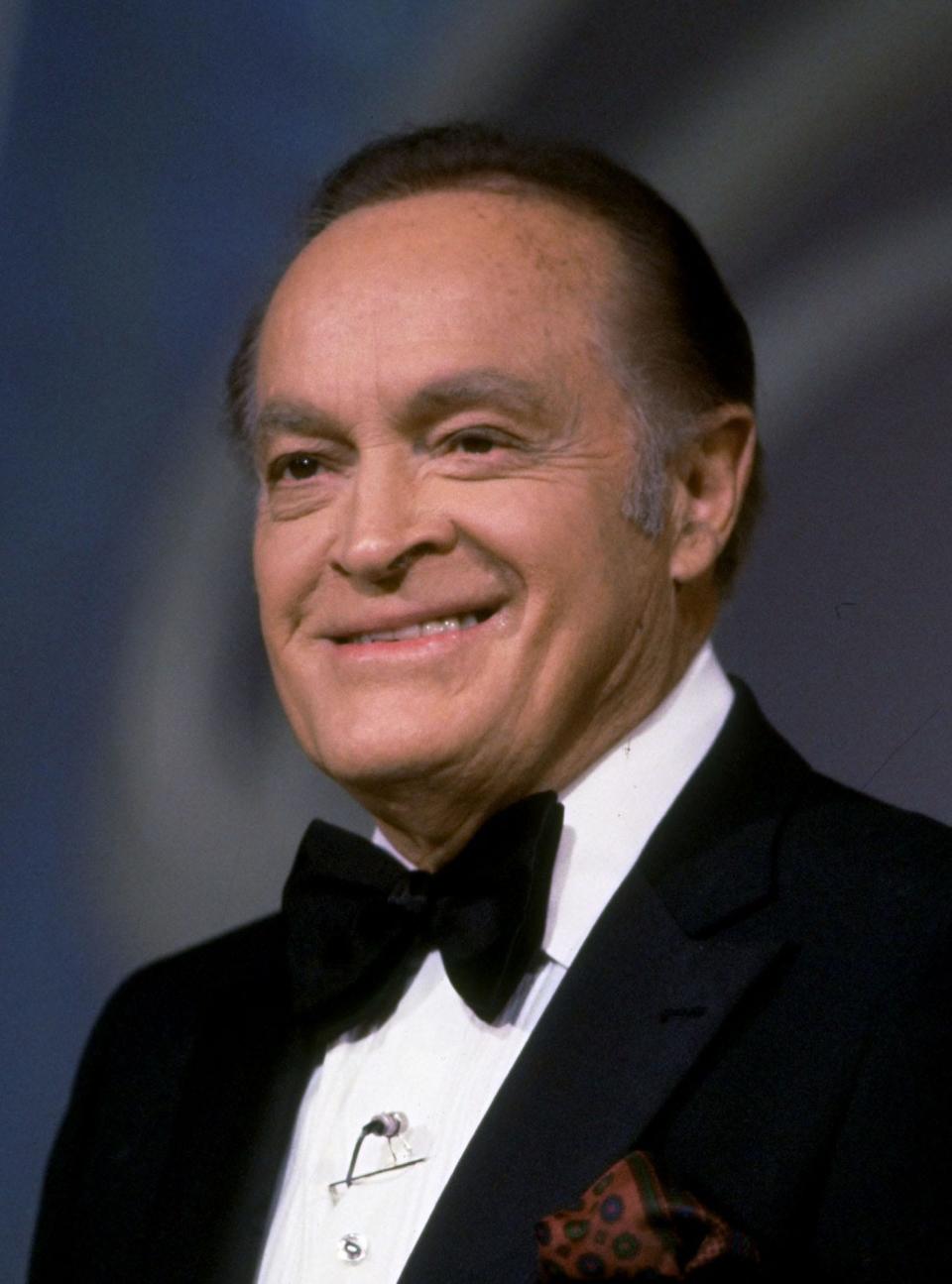 Comedian Bob Hope smiles in this 1982 photo. (AP Photo/File)