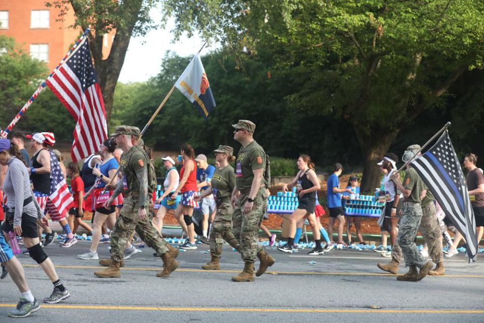 Here are some more photos from the 2022 Peachtree Road Race.