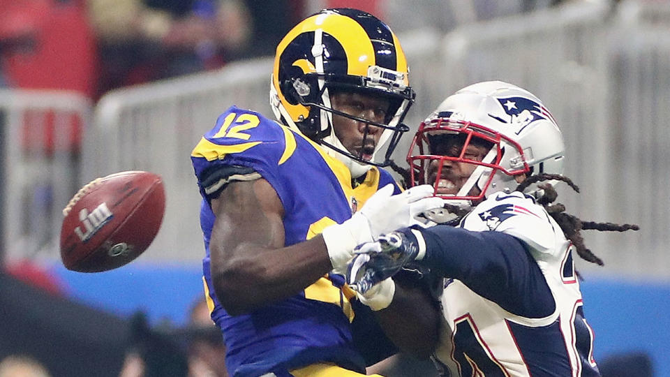 Bettor X lost more than $5 million with the Rams’ defeat to New England in Super Bowl LII. Pic: Getty