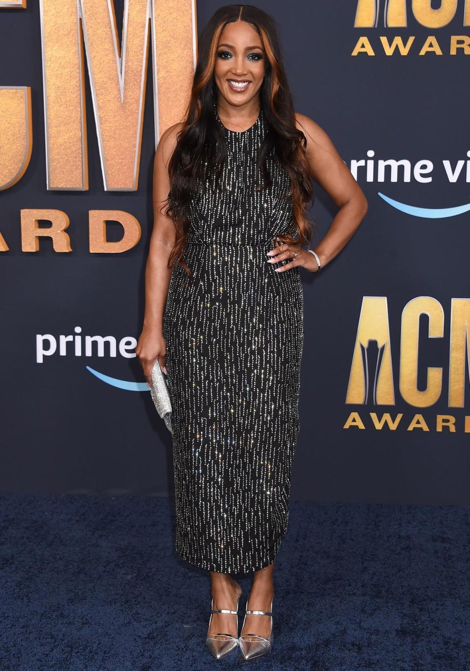 Mickey Guyton at the ACM Awards. - Credit: PMC