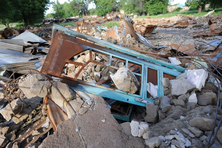 The building used by Boko Haram's founder Muhammad Yusuf in the Nigerian city of Maiduguri was destroyed in a 2009 military crackdwon