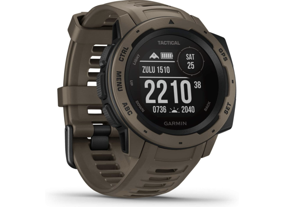 Die Garmin Instinct Tactical ist heute deutlich günstiger zu haben. (Bild: Amazon)