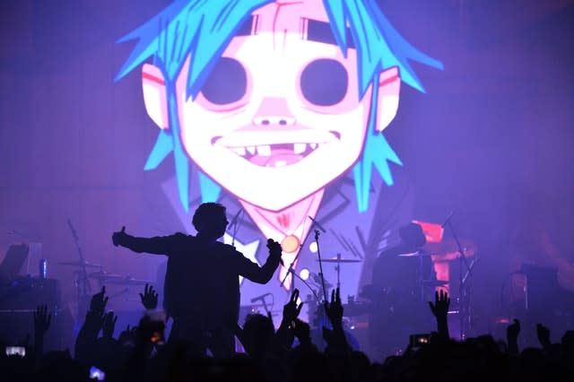 Gorillaz album launch