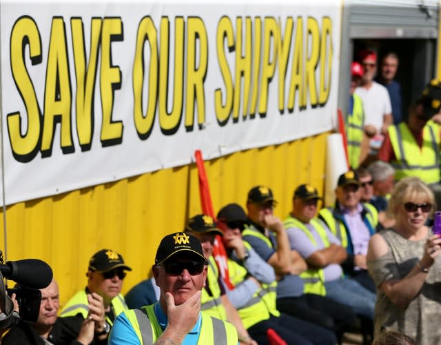 Harland and Wolff shipyard campaign