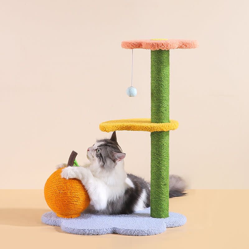 Flower Design Cat Tree