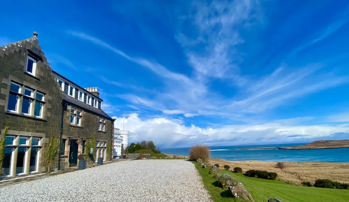 Visit the Isle of Skye for breathtaking landscapes and long scenic walks  (Flodigarry Hotel)