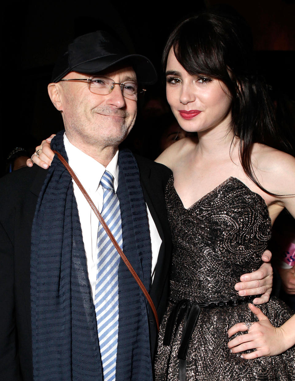 Lily Collins & Phil Collins