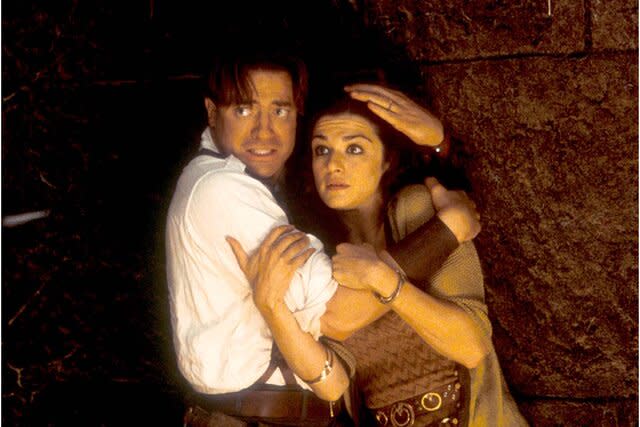 Brendan Fraser and Rachel Weisz in The Mummy Returns (2001)