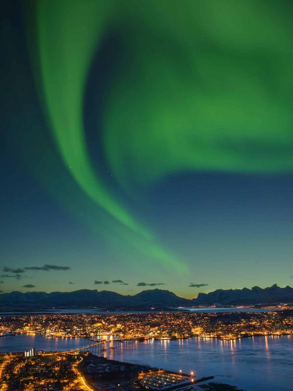 There’s a high probability of seeing the lights in Tromso (Getty Images)