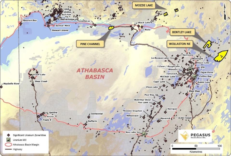 Map of Pegasus Properties