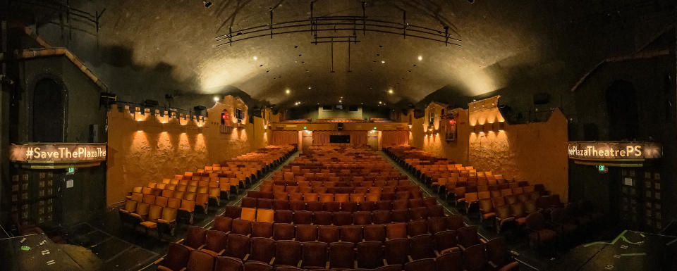 The Plaza Theatre’s interior as it looks today (Photo: Glen Wexler)