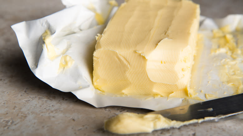 softened butter