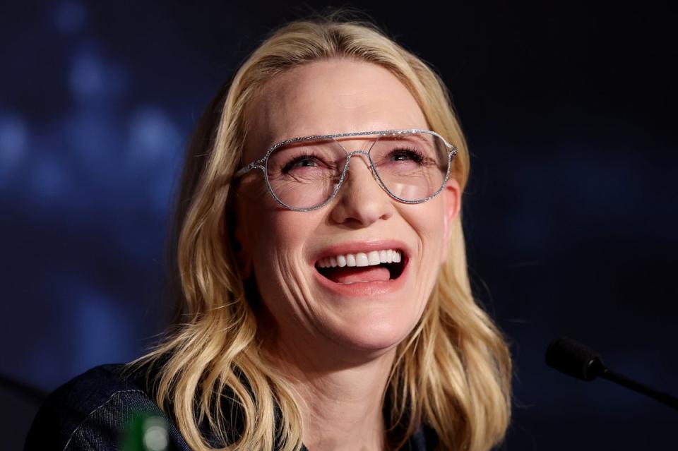 Cate Blanchett photographed at Cannes Film Festival 2024 (Getty Images)