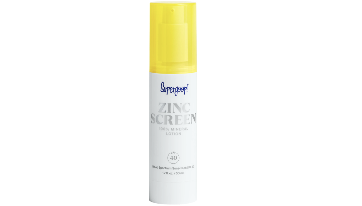 Supergoop! ZincScreen 100% Mineral Lotion. (PHOTO: Supergoop!)