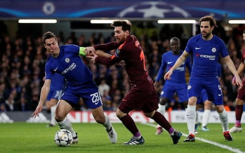 Messi vs Chelsea - Credit: REUTERS