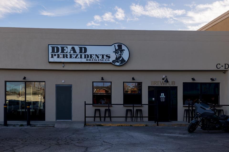Ivonne and Albert Perez opened their third bar Dead Perezidents Brewing Co. next to their bar and grill Aviators in Central El Paso, located at 3002 Pershing, on Thursday, Jan. 25, 2024.