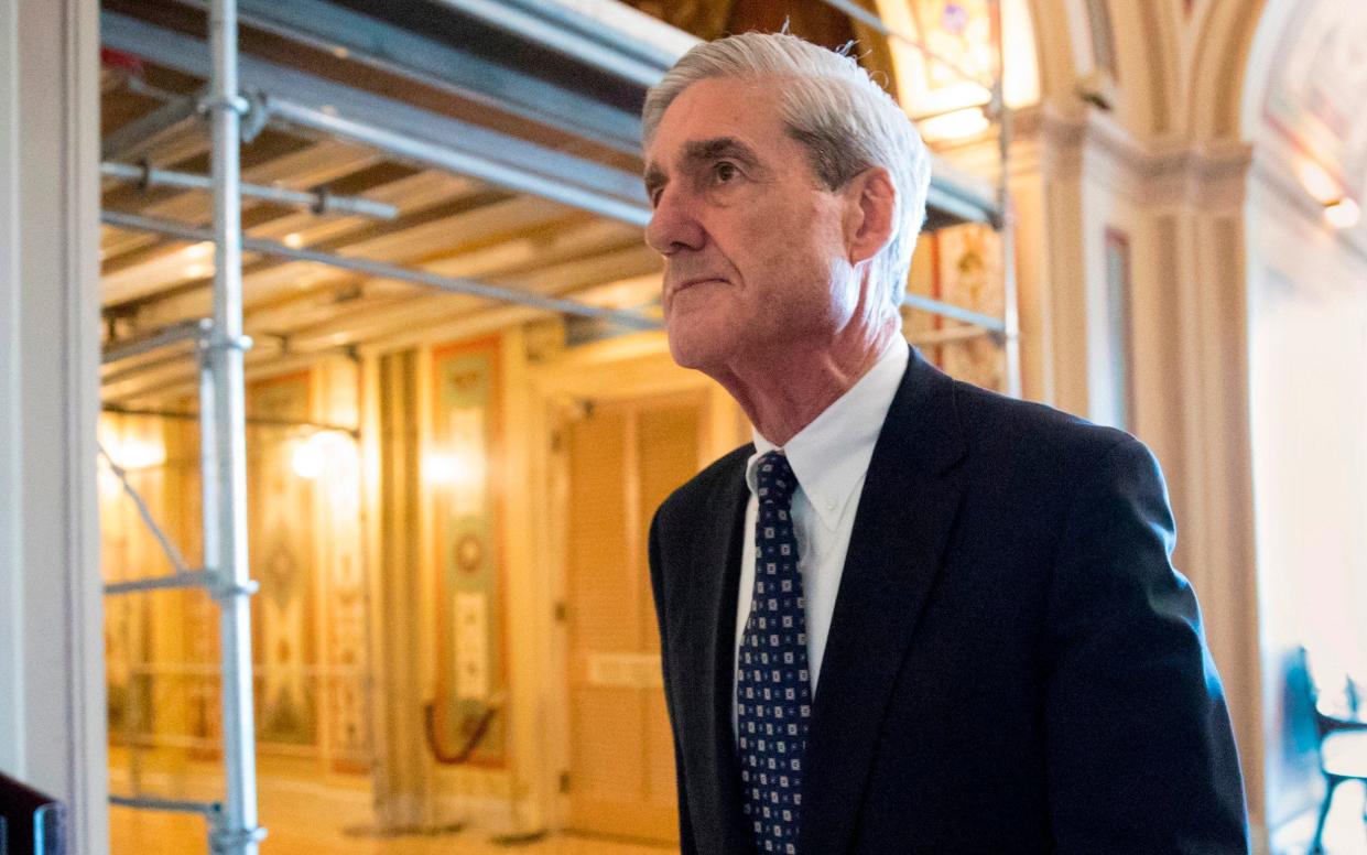 Robert Mueller has sent questions to the Trump team, according to the New York Times, as he continues his investigation into Russian meddling in the US presidential election - AP