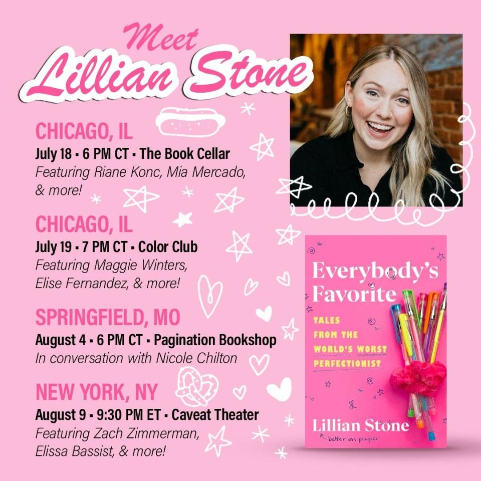 Springfield native and comedy writer Lillian Stone will co-host a book talk at Pagination Bookshop on Friday, Aug. 4 at 6 p.m.