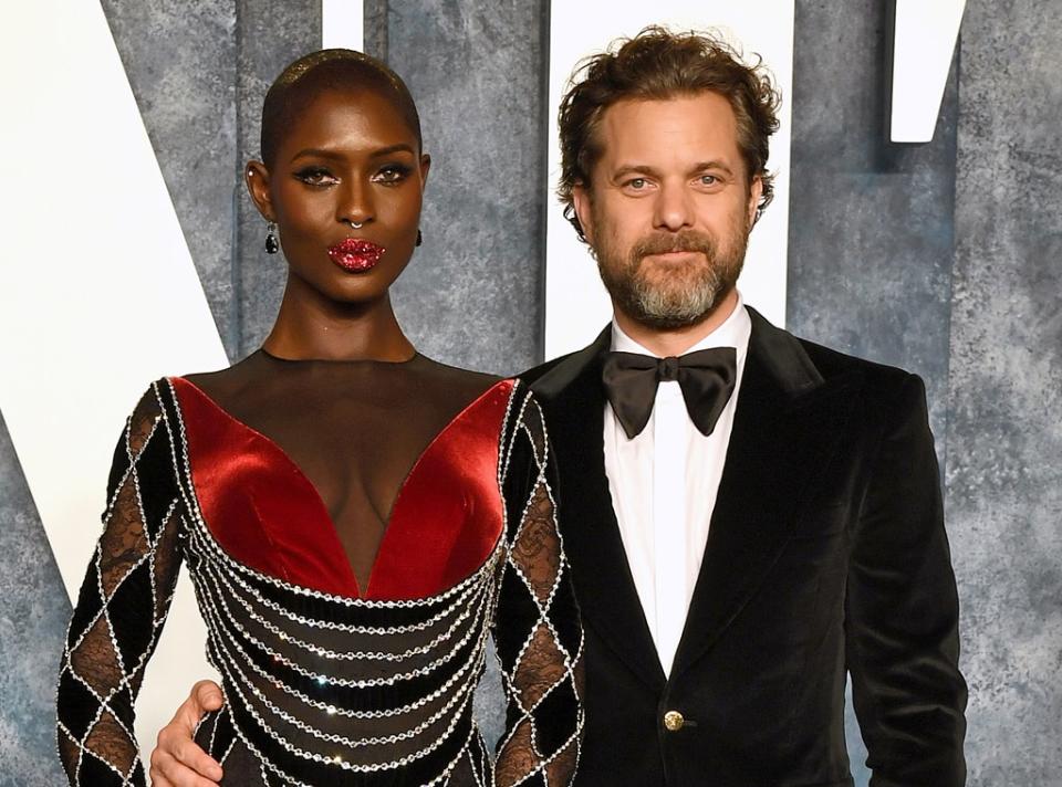 Jodie Turner-Smith, Joshua Jackson, 2023 Vanity Fair Oscar Party