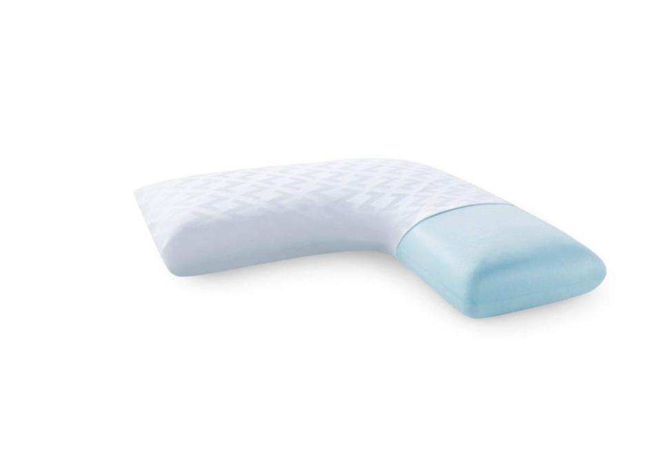 <strong><a href="https://www.amazon.com/Memory-L-Shape-Pillow-Sleeping-Comfort/dp/B00VGV4FMG?tag=thehuffingtonp-20" target="_blank" rel="noopener noreferrer">This ergonomic L-shaped pillow</a></strong> is designed to support the head, neck and shoulders when side sleeping. It's also made of a breathable memory foam so you'll stay cool all night. <strong><a href="https://www.amazon.com/Memory-L-Shape-Pillow-Sleeping-Comfort/dp/B00VGV4FMG?tag=thehuffingtonp-20" target="_blank" rel="noopener noreferrer">Get it on Amazon, $55</a></strong>.