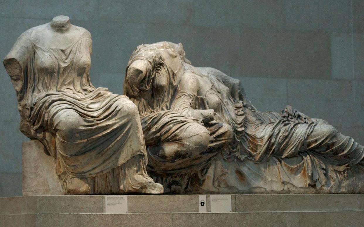 The Elgin Marbles are now in The British Museum  - PA