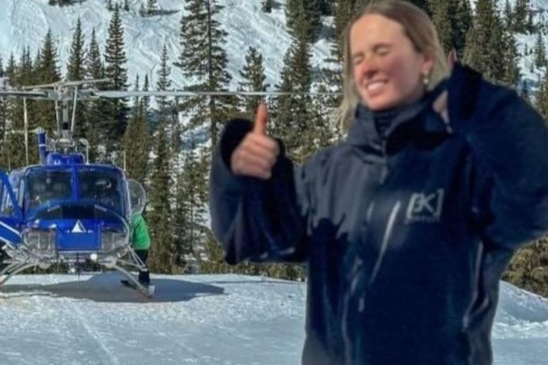 Zoe Argerich, la joven de 24 años que falleció en Las Leñas tenía experiencia como esquiadora