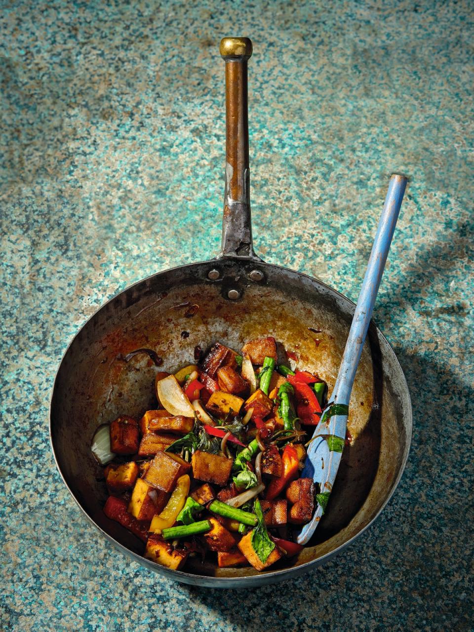Pad kra prow is a national dish found on many a Thai street corner (Louise Hagger)