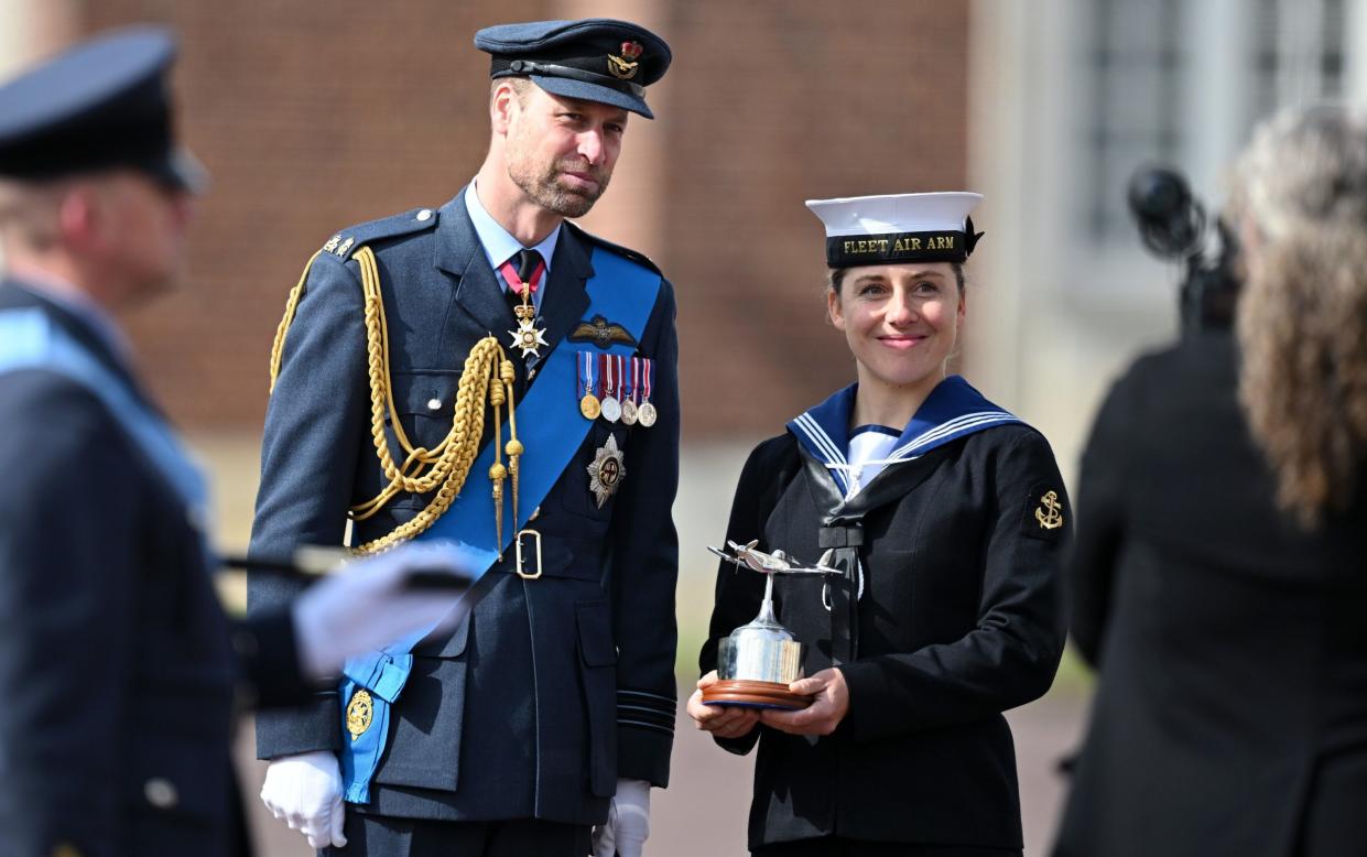 Prince William with a beard