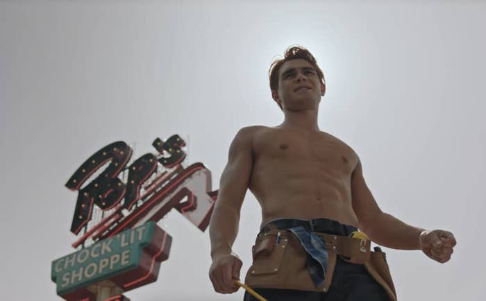 KJ Apa in "Riverdale"