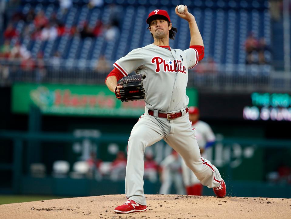 Cole Hamels was the 2008 World Series MVP while with the Phillies.