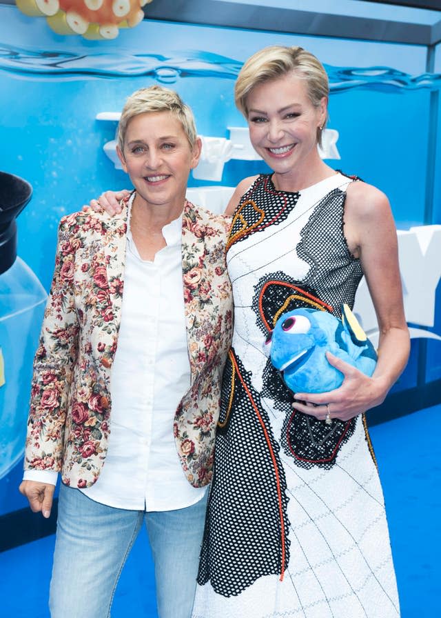 Ellen DeGeneres and wife Portia de Rossi