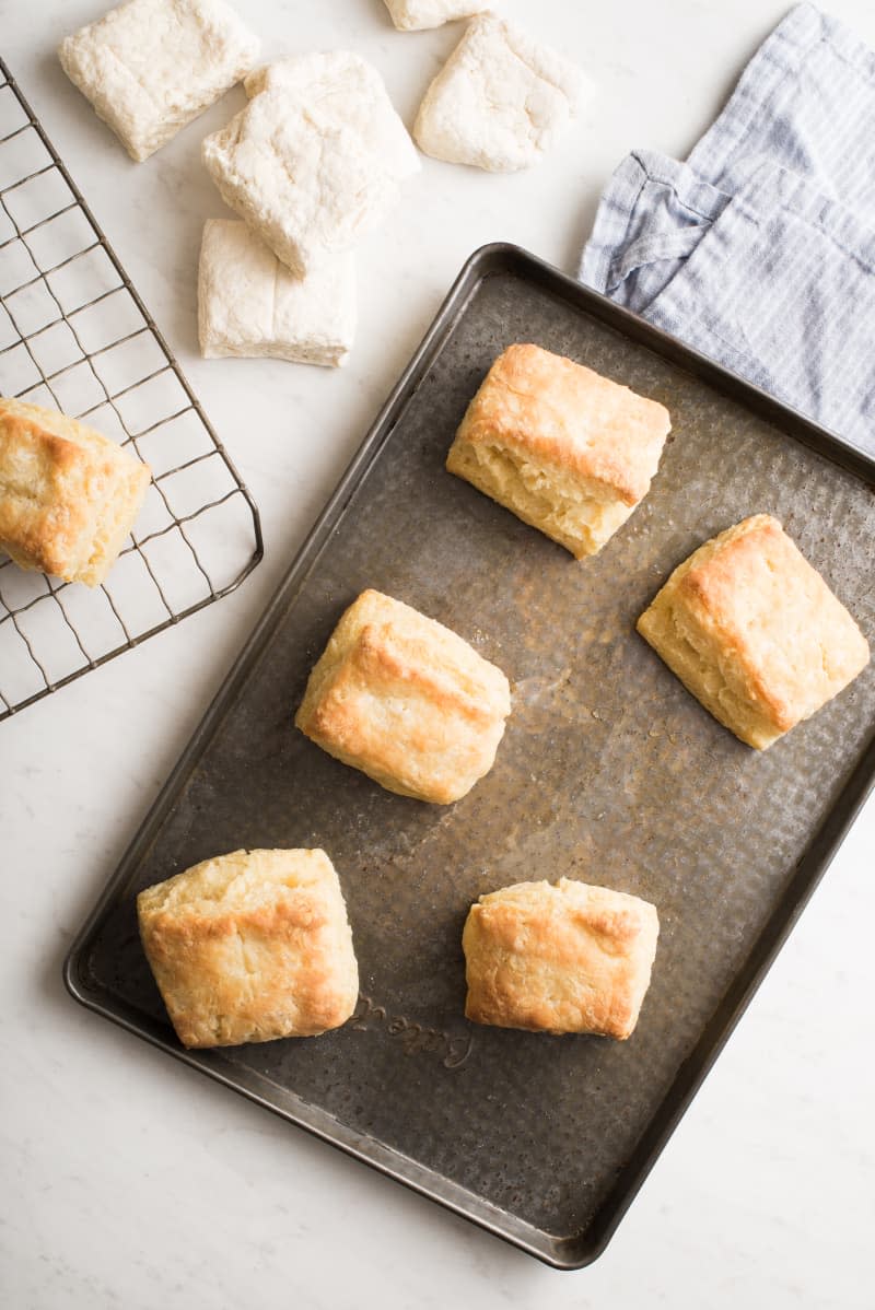 Make-Ahead Freezer Biscuits 