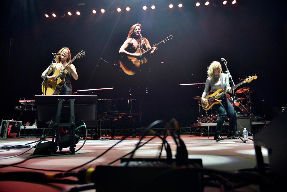 Sarah McLachlan performs on the Zyn Stage during the 2022 Beale Street Music Festival at the Fairgrounds at Liberty Park.